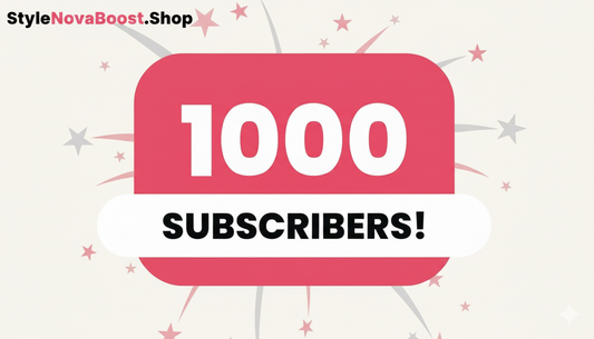 🎯 1000 YouTube Subscribers – Grow Your Channel Fast!